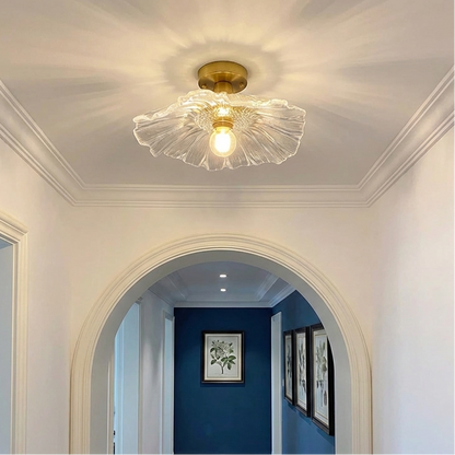 Salvi Nordic Flower Ceiling Light Transparent | Celestre