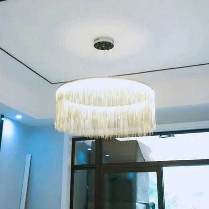 Firen Nordic Tassel Round Art Chandelier 100 cm | Celestre