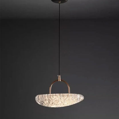 Jori Flattened Ovoid Pendant Light D 17 cm | Celestre