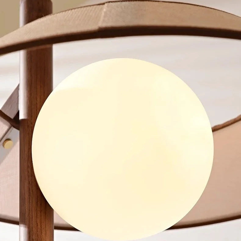 Vezo Nordic Drum Planter Table Lamp | Celestre