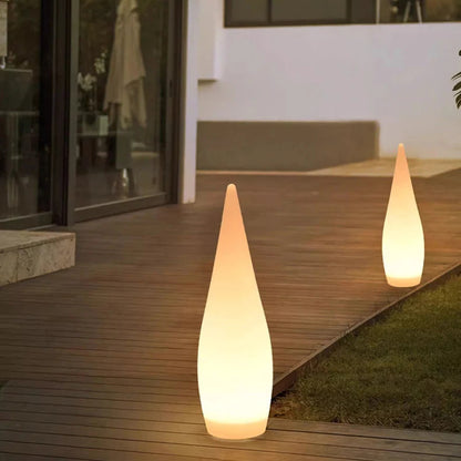 Veta Outdoor Water Drop Floor Lamp | Celestre