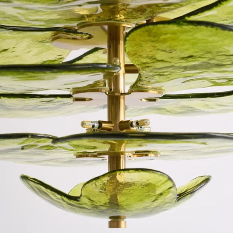 Lyric Lotus Leaf Chandelier | Celestre