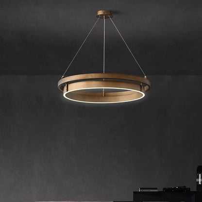 Nixa LED Ring Chandelier D 80 cm | Celestre