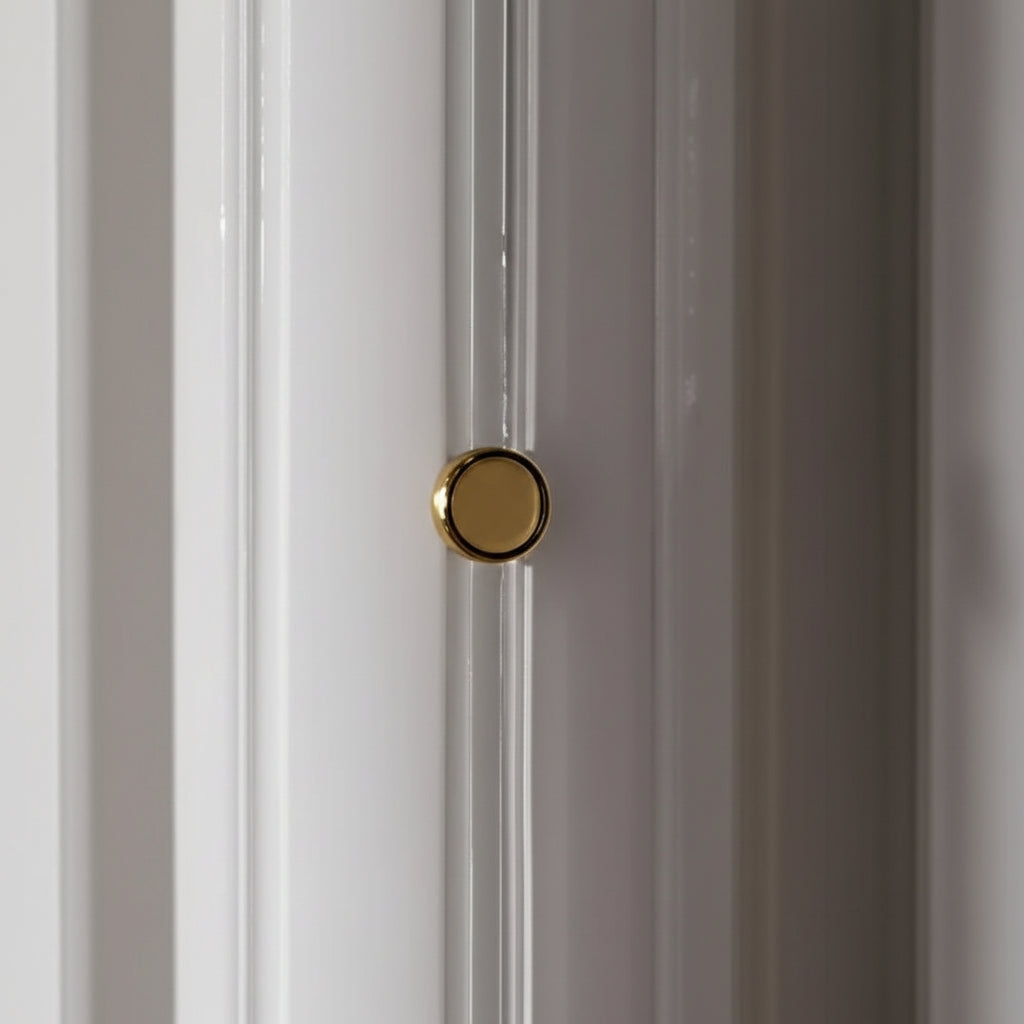 Delu Fluted Glass Cylinder Pendant Light | Celestre