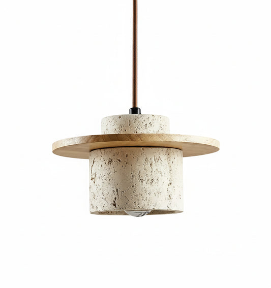Eline Travertine LED Pendant Light | Celestre