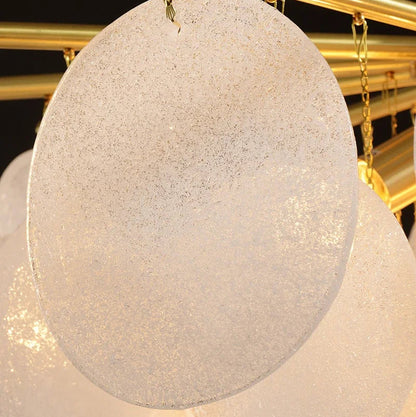 Orsa Retro Round Glass Chandelier | Celestre