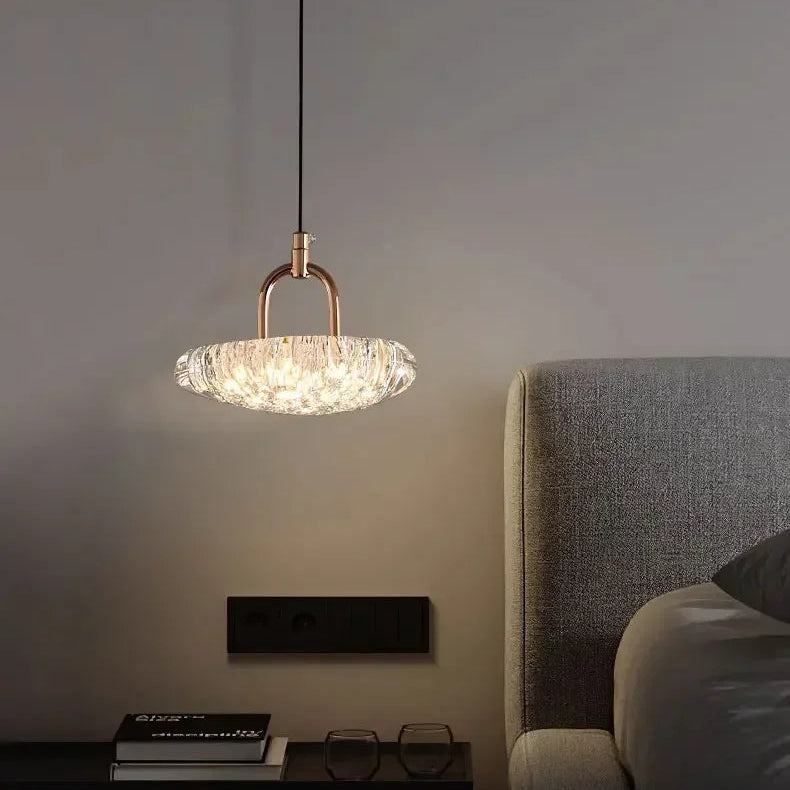 Jori Flattened Ovoid Pendant Light D 25 cm | Celestre
