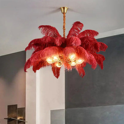 Eiro Nordic Feather Chandelier | Celestre