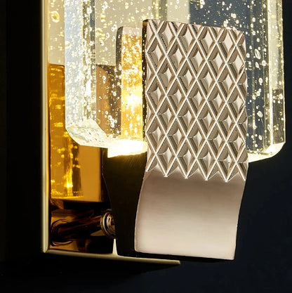 Auric Crystal Embellished Wall Light | Celestre