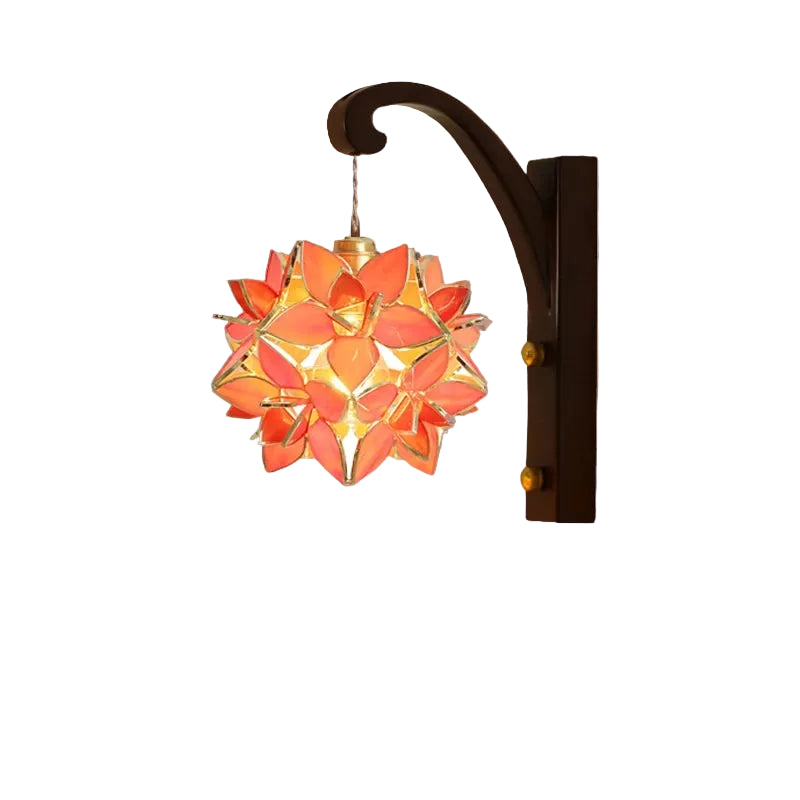 Bevir Petal Tiffany Wall Light | Celestre