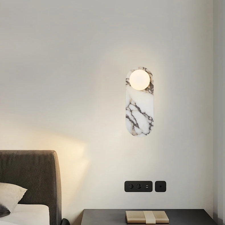 Sysa Marble Slab Wall Light | Celestre