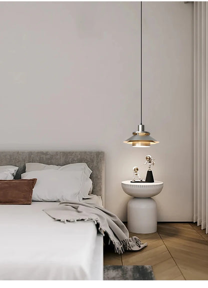 Zenvi Nordic Aluminium Layered Cone Pendant Light | Celestre