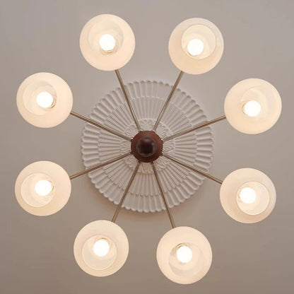 Enza Nordic Round Globe Chandelier | Celestre
