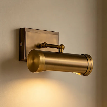 Ondra Vintage Gold Adjustable Picture Wall Light | Celestre