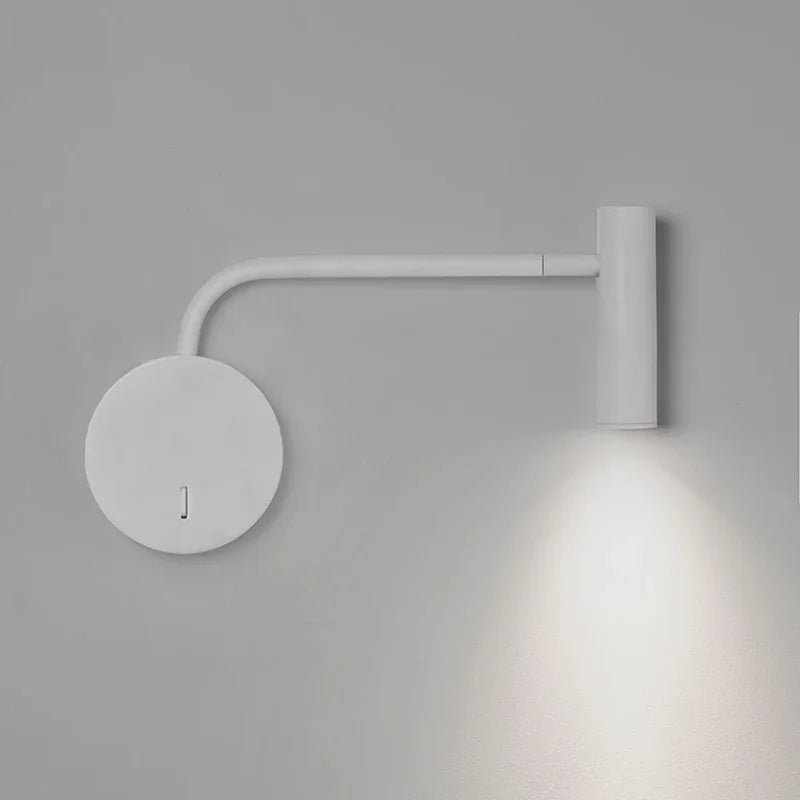 Lezo Swing Arm Tubular Wall Light | Celestre