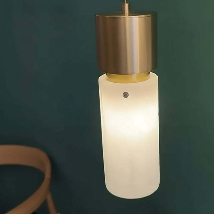 Nexa Marble Cylinder Pendant Light | Celestre