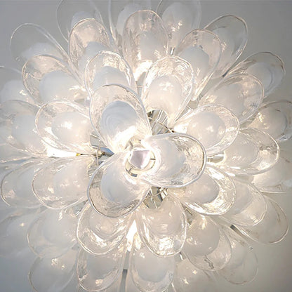 Ziva Glass Petal Chandelier | Celestre