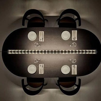 Zola Linear Rings Flute Pendant Light | Celestre