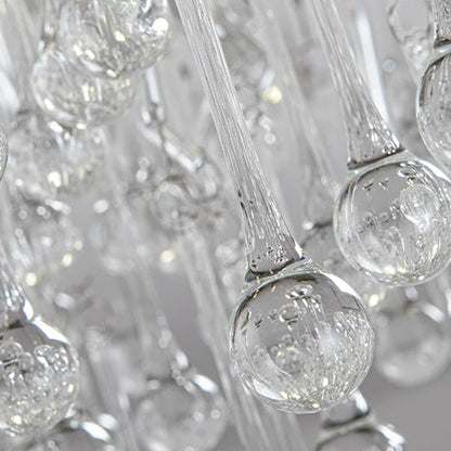 Savo Crystal Branch Round Chandelier | Celestre