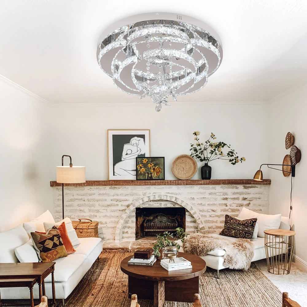 Enli Crystal Led Chandelier | Celestre