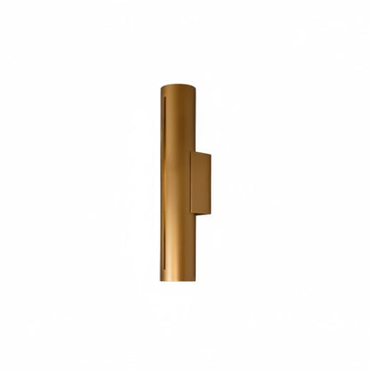Deva Long Tubular Wall Light Gold Small | Celestre