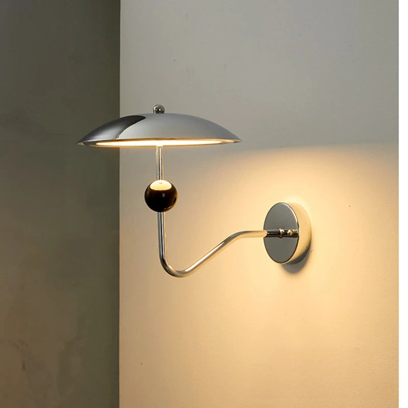 Ternu Mid Century Umbrella Disc Wall Light | Celestre