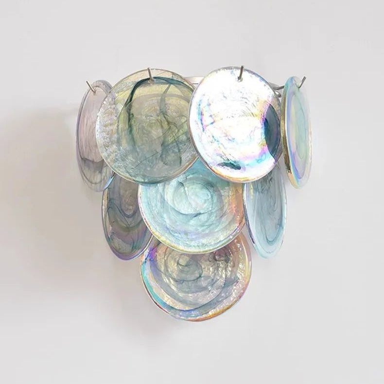 Myro Stained Glass Wall Light Blue | Celestre