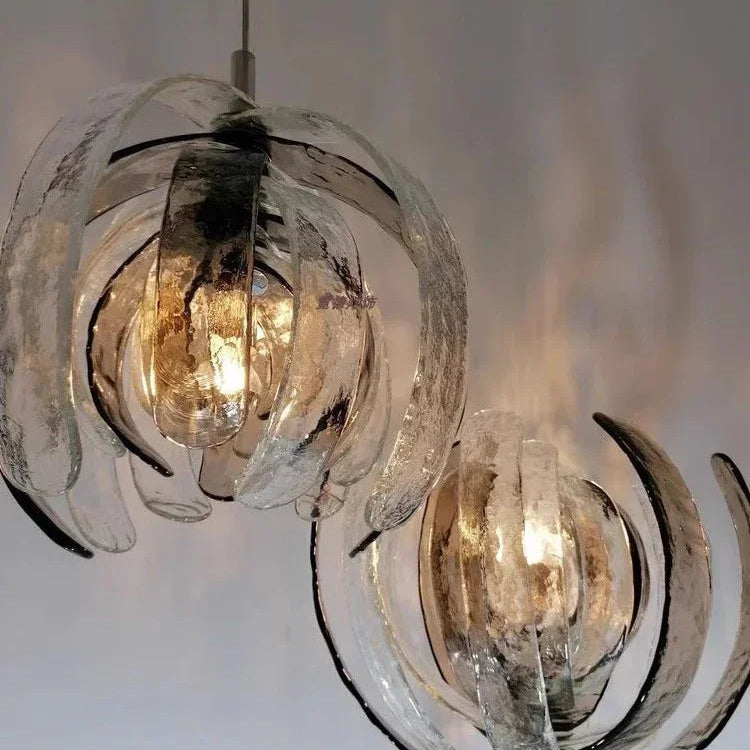 Fenla Floral Glass Pendant Light | Celestre