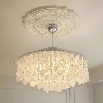 Evell Round Shell Chandelier Five Layers-D80cm | Celestre
