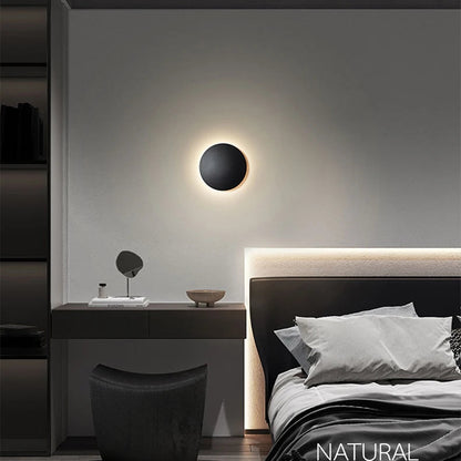 Bria Exterior Round Wall Light | Celestre
