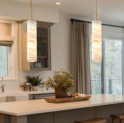 Vorla Spanish Alabaster Pendant Light | Celestre
