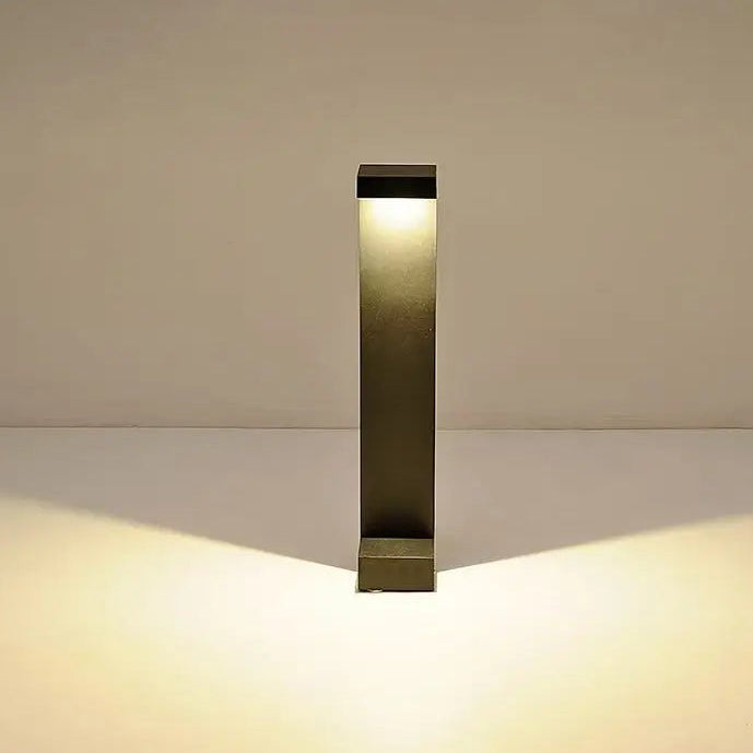 Nule Rectilinear Angular Bollard Light H 60 cm Without Ground Plug | Celestre