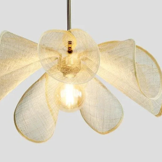 Lixia Wabi Sabi Fabric Pendant Light | Celestre