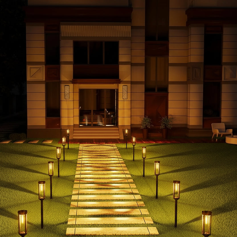 Limu Solar Filament Bollard Light | Celestre