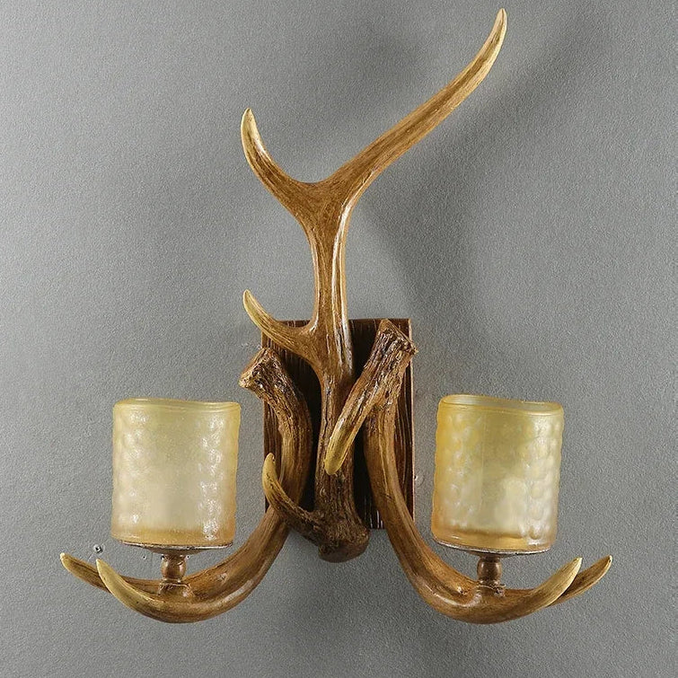 Aster Resin Antler Wall Light | Celestre