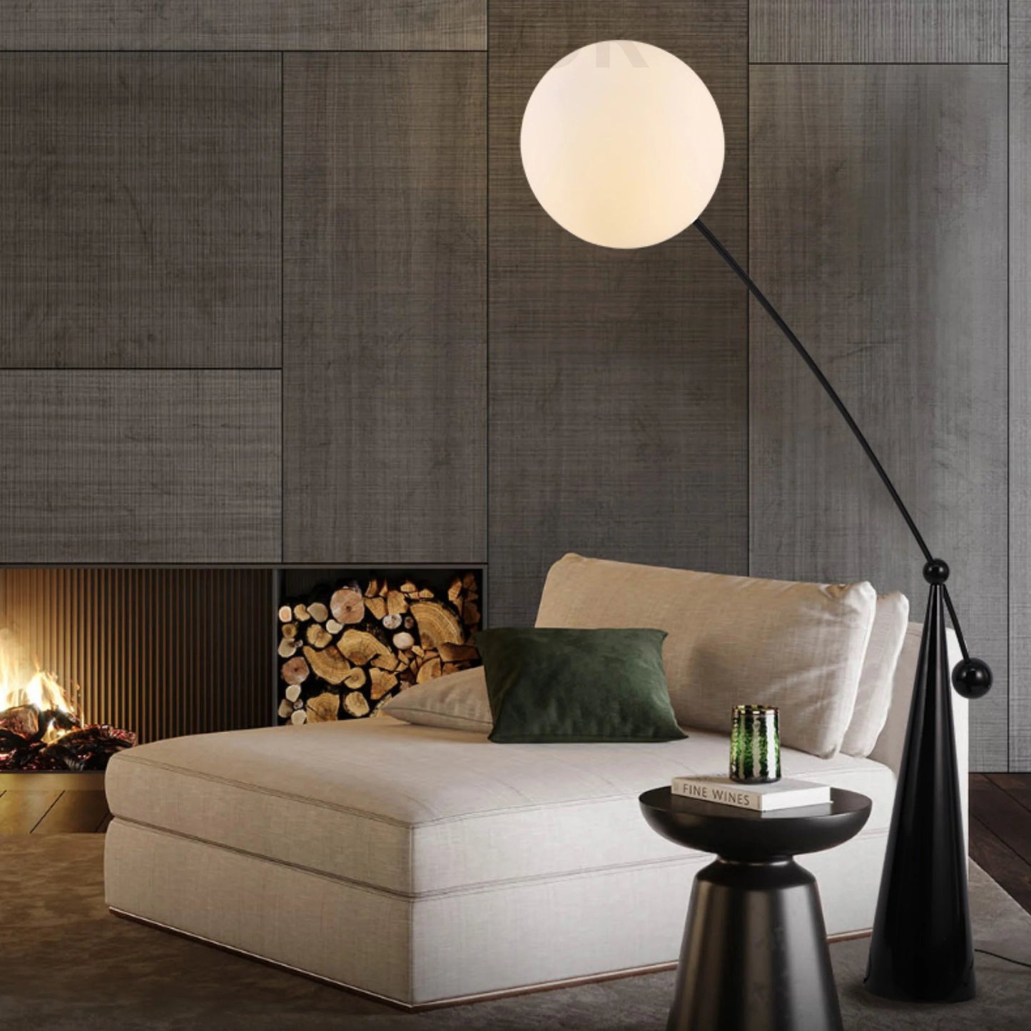 Enoa Nordic Arc Floor Lamp Height 176cm | Celestre