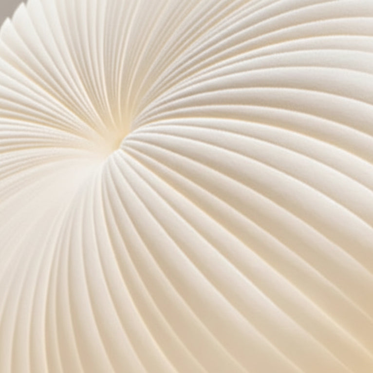 Vair Saucer Pleated Pendant Light | Celestre