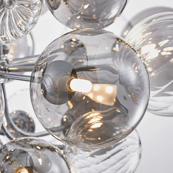 Evala Glass Bubble Chandelier | Celestre