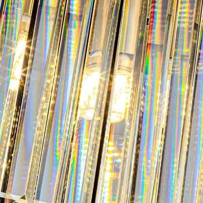 Dora Cubist Fluted Crystal Chandelier | Celestre