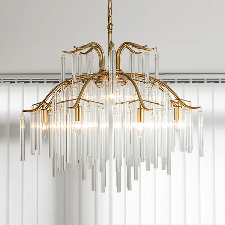 Vion Glass Prism Chandelier D 88 x H 70 cm | Celestre