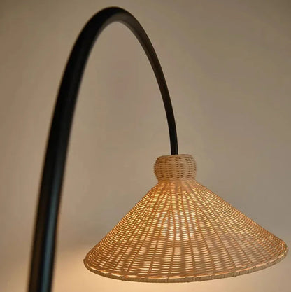 Ilvo Boho Arc Floor Lamp | Celestre