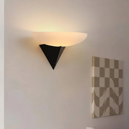 Tora Hemispherical Triangle Wall Light | Celestre