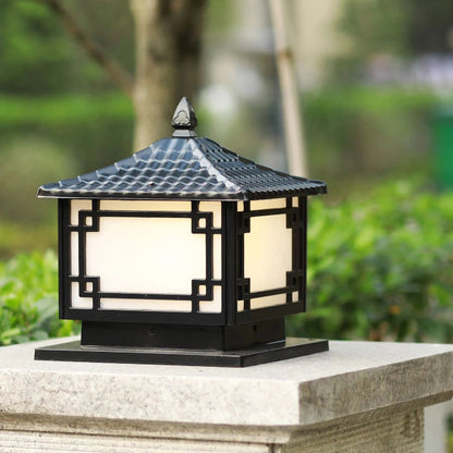Tyla Lantern Pagoda Pillar Light | Celestre