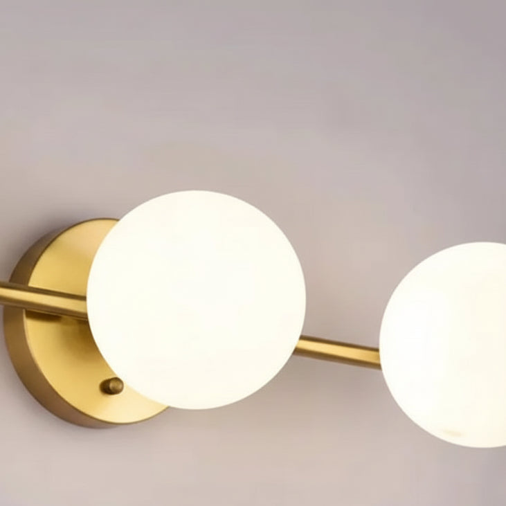 Naro Glass Globe Wall Light | Celestre