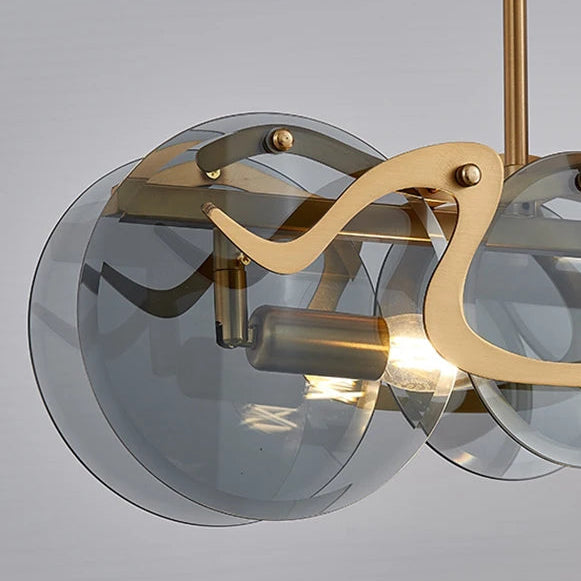 Ravo Long Wave Discs Chandelier | Celestre