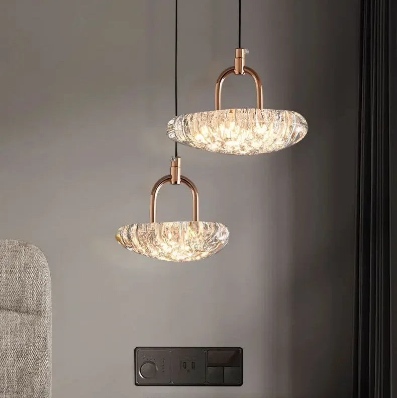 Jori Flattened Ovoid Pendant Light | Celestre
