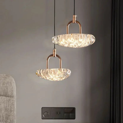 Jori Flattened Ovoid Pendant Light | Celestre
