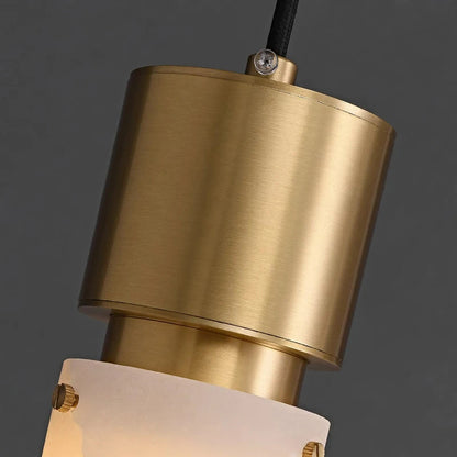 Nexa Marble Cylinder Pendant Light | Celestre