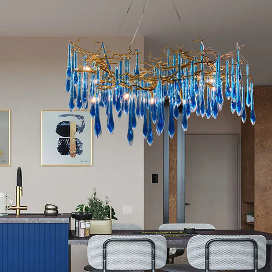 Bral Crystal Branch Chandelier | Celestre
