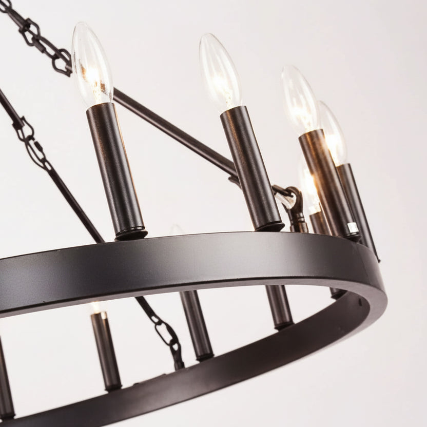 Vensa American Retro Metallic Chandelier | Celestre